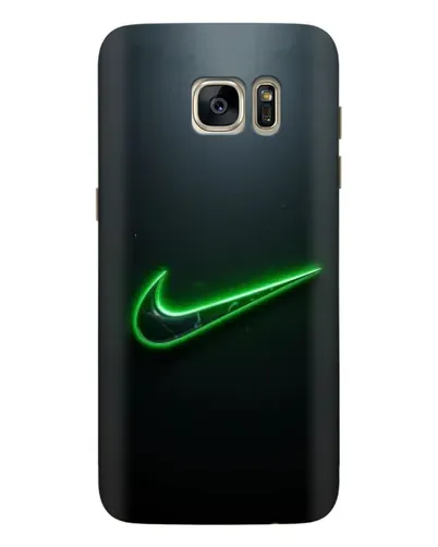 Чохол для Samsung Galaxy S7 Edge (G935) з картинкою «Неоновий контур Nike»