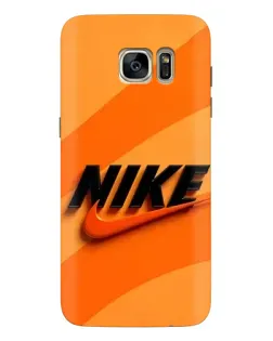 Чохол для Samsung Galaxy S7 Edge (G935) з картинкою «Помаранчевий драйв Nike»