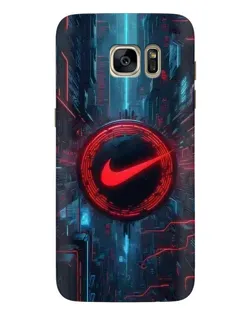 Чохол для Samsung Galaxy S7 Edge (G935) з картинкою «Техногенний стиль Nike»