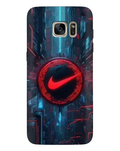 Чохол для Samsung Galaxy S7 Edge (G935) з картинкою «Техногенний стиль Nike»
