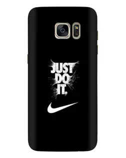 Чохол для Samsung Galaxy S7 Edge (G935) з картинкою «Текстовий принт Nike»
