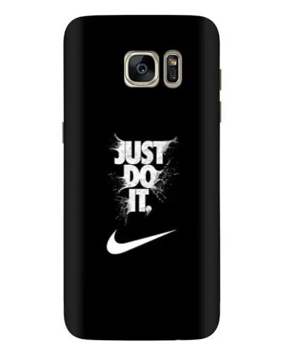 Чохол для Samsung Galaxy S7 Edge (G935) з картинкою «Текстовий принт Nike»