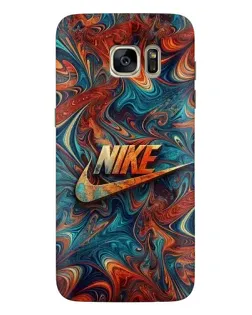 Чохол для Samsung Galaxy S7 Edge (G935) з картинкою «Nike в абстракції»