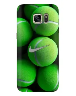 Чохол для Samsung Galaxy S7 Edge (G935) з картинкою «Тенісні м'ячі Найк»