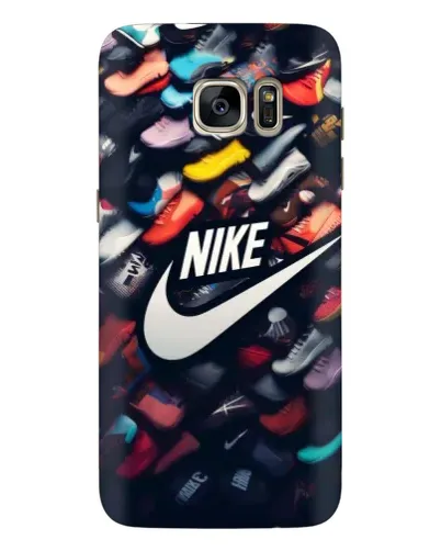 Чохол для Samsung Galaxy S7 Edge (G935) з картинкою «Колекція кросівок Nike»