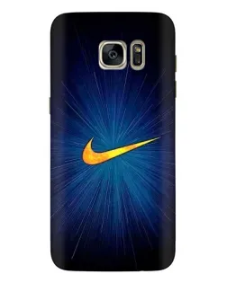 Чохол для Samsung Galaxy S7 Edge (G935) з картинкою «Синій пульс Nike»