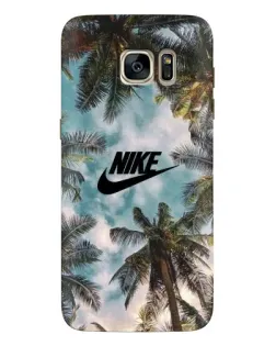 Чохол для Samsung Galaxy S7 Edge (G935) з картинкою «Тропічний принт Nike»