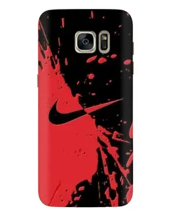 Чохол для Samsung Galaxy S7 Edge (G935) з картинкою «Червоні бризки Nike»