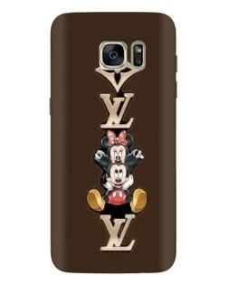 Чехол для Samsung Galaxy S7 Edge (G935) с картинкой «LV и Микки Маус»