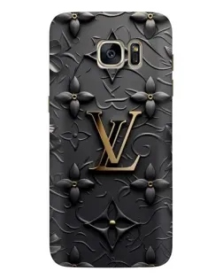 Чехол для Samsung Galaxy S7 Edge (G935) с картинкой «Кожаная текстура LV»