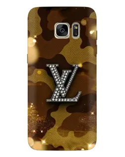 Чехол для Samsung Galaxy S7 Edge (G935) с картинкой «Камуфляжный Louis Vuitton»