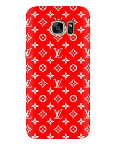 Чехол для Samsung Galaxy S7 Edge (G935) с картинкой «Яркий паттерн LV» Чехол для Samsung Galaxy S7 Edge (G935) с картинкой «Яркий паттерн LV»