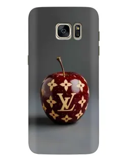 Чехол для Samsung Galaxy S7 Edge (G935) с картинкой «Красное яблоко LV»