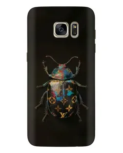Чехол для Samsung Galaxy S7 Edge (G935) с картинкой «LV — мраморный принт»