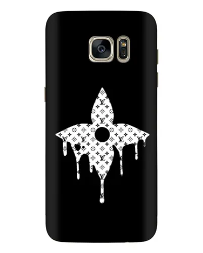 Чехол для Samsung Galaxy S7 Edge (G935) с картинкой «Цветочная монограмма» Чехол для Samsung Galaxy S7 Edge (G935) с картинкой «Цветочная монограмма»