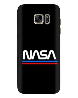 Чохол для Samsung Galaxy S7 Edge (G935) з картинкою «NASA — класика Red Blue»