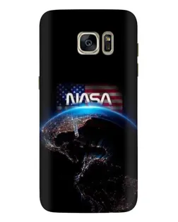 Чохол для Samsung Galaxy S7 Edge (G935) з картинкою «Земля з космосу NASA»