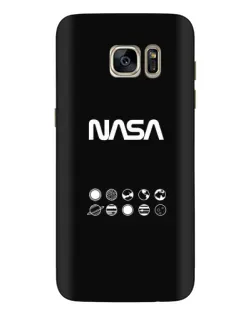 Чохол для Samsung Galaxy S7 Edge (G935) з картинкою «NASA — технічний принт»