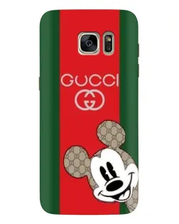Чохол для Samsung Galaxy S7 Edge (G935) з картинкою «Gucci — смуги та Міккі»