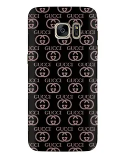 Чохол для Samsung Galaxy S7 Edge (G935) з картинкою «Класична монограма Gucci»