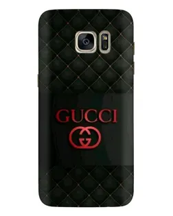 Чохол для Samsung Galaxy S7 Edge (G935) з картинкою «Gucci — стьобаний чорний»