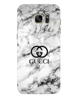 Чохол для Samsung Galaxy S7 Edge (G935) з картинкою «Gucci — мармуровий шик»