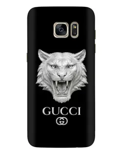 Чохол для Samsung Galaxy S7 Edge (G935) з картинкою «Gucci — срібний лев»