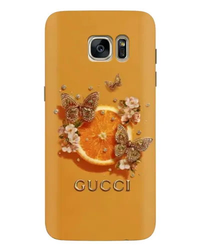 Чехол для Samsung Galaxy S7 Edge (G935) с картинкой «Gucci — золотые бабочки» Чехол для Samsung Galaxy S7 Edge (G935) с картинкой «Gucci — золотые бабочки»