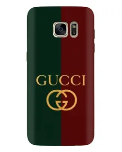 Чохол для Samsung Galaxy S7 Edge (G935) з картинкою «Gucci — темно-зелений градієнт»