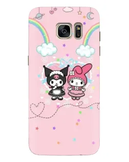 Чехол для Samsung Galaxy S7 Edge (G935) с картинкой «My Melody и Kuromi»