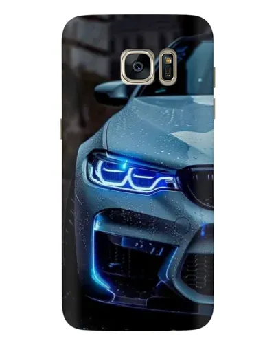 Чехол для Samsung Galaxy S7 Edge (G935) с картинкой «Взгляд BMW с синими фарами» Чехол для Samsung Galaxy S7 Edge (G935) с картинкой «Взгляд BMW с синими фарами»