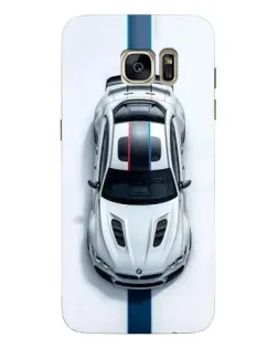 Чехол для Samsung Galaxy S7 Edge (G935) с картинкой «Вид сверху — BMW M»