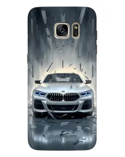 Чехол для Samsung Galaxy S7 Edge (G935) с картинкой «BMW в свете фар»