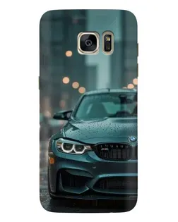 Чехол для Samsung Galaxy S7 Edge (G935) с картинкой «BMW в огнях города»