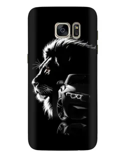 Чехол для Samsung Galaxy S7 Edge (G935) с картинкой «BMW и лев»