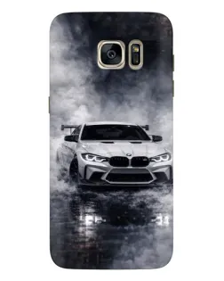 Чехол для Samsung Galaxy S7 Edge (G935) с картинкой «BMW сквозь туман»