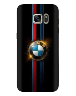 Чехол для Samsung Galaxy S7 Edge (G935) с картинкой «BMW M-Power неон»