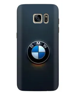 Чехол для Samsung Galaxy S7 Edge (G935) с картинкой «Логотип BMW — минимализм»
