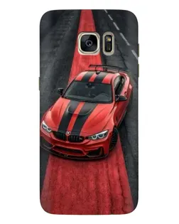 Чехол для Samsung Galaxy S7 Edge (G935) с картинкой «BMW на красной дорожке»