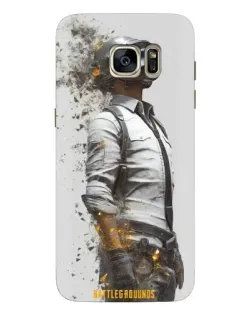 Чехол для Samsung Galaxy S7 Edge (G935) с картинкой «PUBG — боец в пыли»