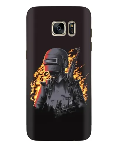 Чехол для Samsung Galaxy S7 Edge (G935) с картинкой «PUBG — огненный силуэт» Чехол для Samsung Galaxy S7 Edge (G935) с картинкой «PUBG — огненный силуэт»