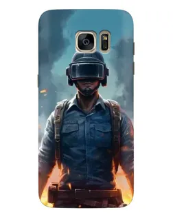 Чехол для Samsung Galaxy S7 Edge (G935) с картинкой «PUBG — реалистичный герой»