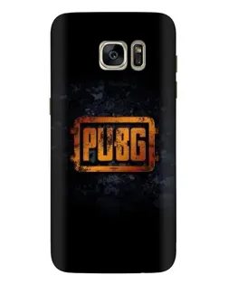 Чехол для Samsung Galaxy S7 Edge (G935) с картинкой «PUBG — золотой логотип»
