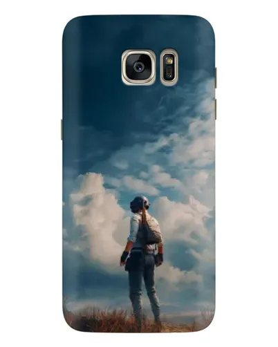Чехол для Samsung Galaxy S7 Edge (G935) с картинкой «Герой PUBG на скале» Чехол для Samsung Galaxy S7 Edge (G935) с картинкой «Герой PUBG на скале»