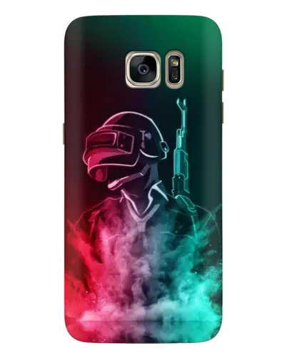 Чехол для Samsung Galaxy S7 Edge (G935) с картинкой «PUBG — огненный воин» Чехол для Samsung Galaxy S7 Edge (G935) с картинкой «PUBG — огненный воин»