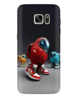 Чехол для Samsung Galaxy S7 Edge (G935) с картинкой «Among Us — 3D стиль»