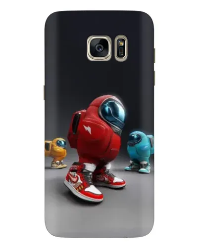 Чехол для Samsung Galaxy S7 Edge (G935) с картинкой «Among Us — 3D стиль»