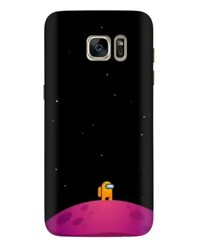 Чехол для Samsung Galaxy S7 Edge (G935) с картинкой «Одинокий герой на планете»