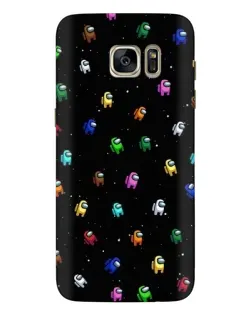 Чехол для Samsung Galaxy S7 Edge (G935) с картинкой «Экипаж Among Us»
