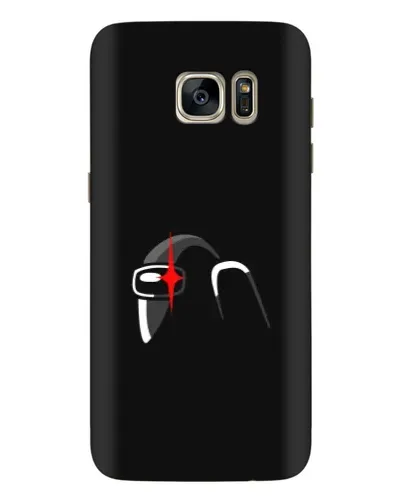Чехол для Samsung Galaxy S7 Edge (G935) с картинкой «Among Us шлем»